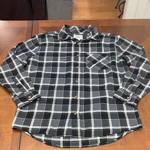 Northeast Outfitters Plaid Long Sleeve Button Down Flannel Shirt, Mens M